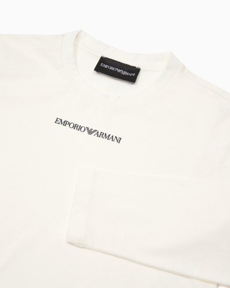 Armani Jersey De Punto Con Logotipo