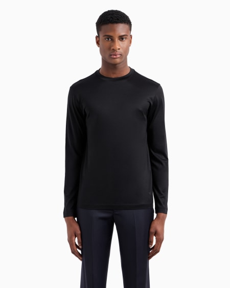 Armani Jersey De Punto De Mezcla De Lyocell ASV