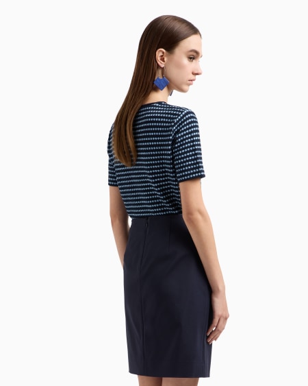 Armani Jersey De Punto Jacquard