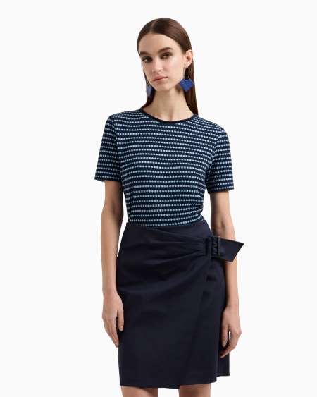 Armani Jersey De Punto Jacquard