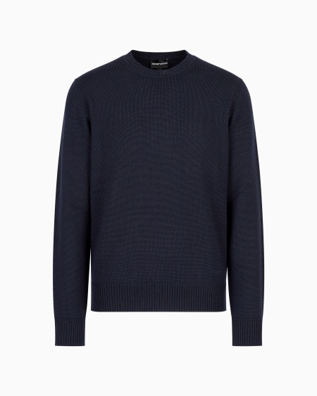 Armani Jersey Regular Fit De Lana Virgen