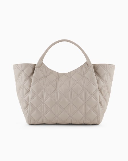 Armani Maxibolso Shopper Efecto Napa Acolchada