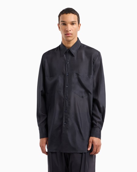 Armani Maxicamisa De Pura Seda