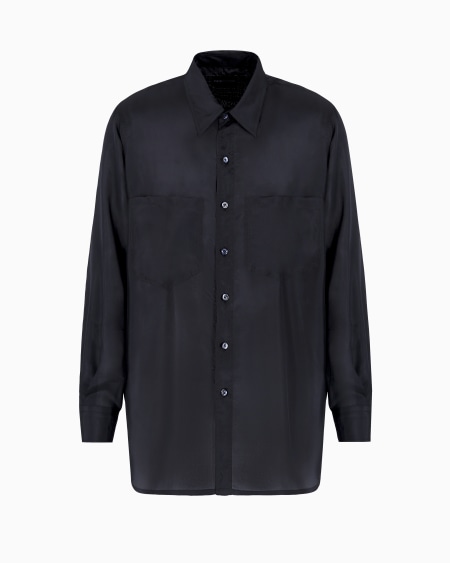 Armani Maxicamisa de pura seda