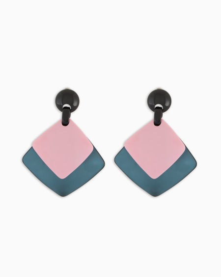 Armani Maxipendientes colgantes bicolor Butterfly