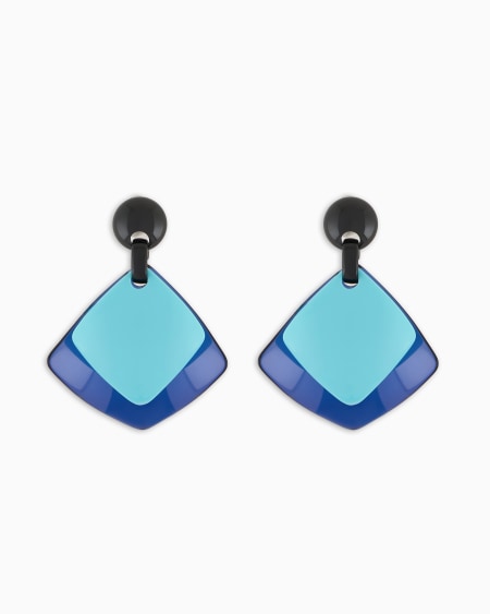 Armani Maxipendientes colgantes bicolor Butterfly