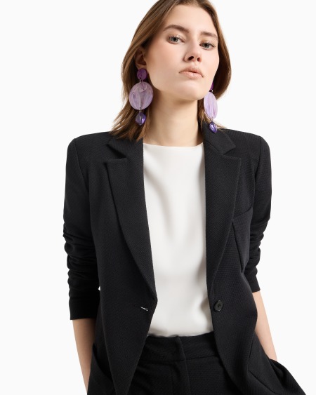 Armani Maxipendientes Colgantes Efecto Mármol