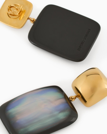 Armani Maxipendientes Colgantes Multicolor