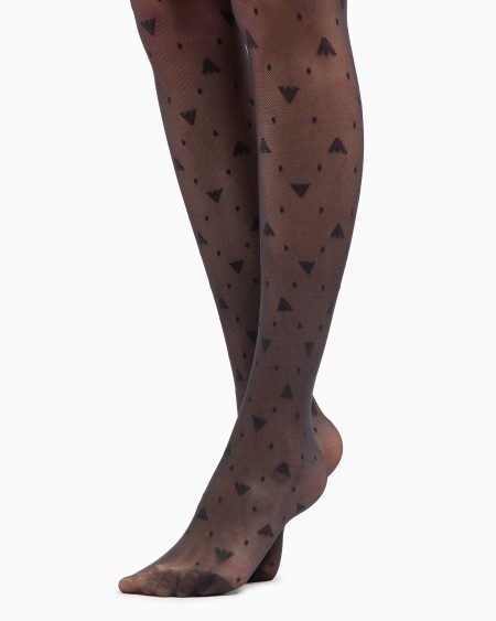 Armani Medias Con Lunares Y águila Integral