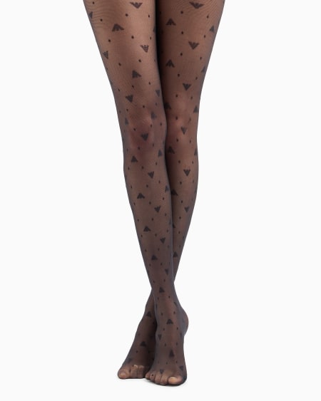 Armani Medias con lunares y águila integral