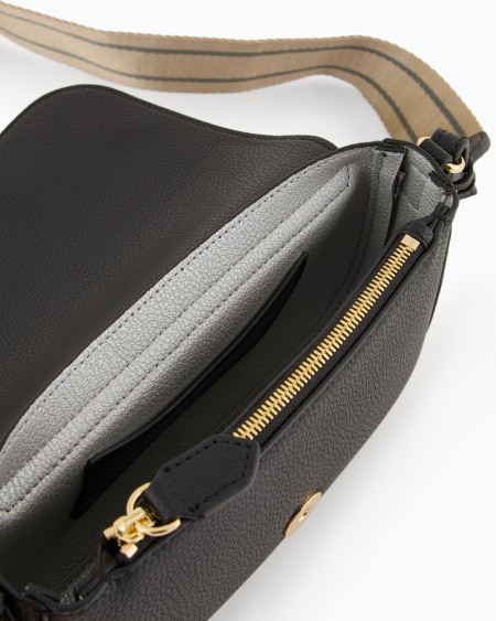 Armani Minibolso Bandolera Con Estampado De Ciervo