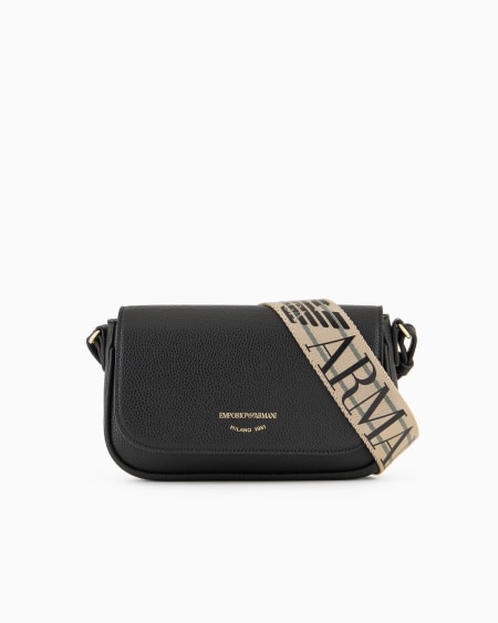 Armani Minibolso bandolera con estampado de ciervo