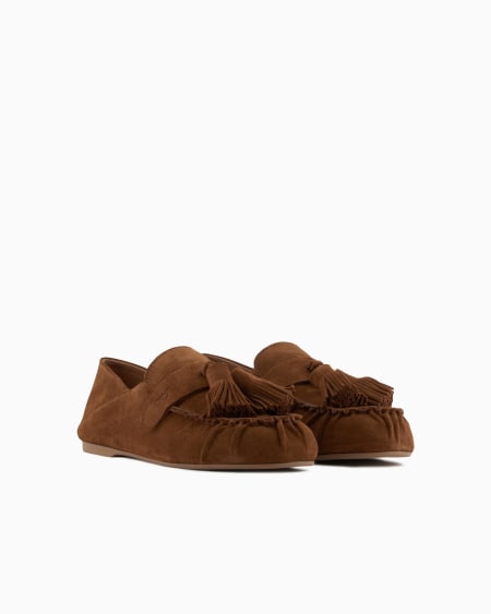 Armani Mocasines De Ante Con Borlas