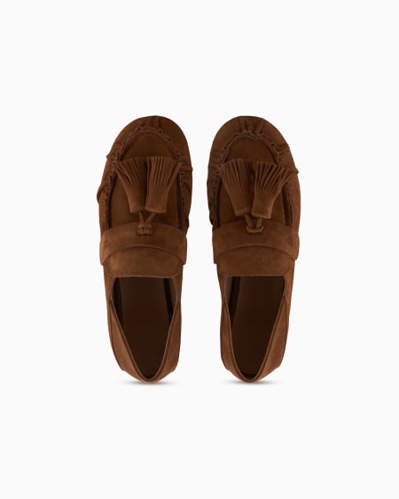 Armani Mocasines De Ante Con Borlas