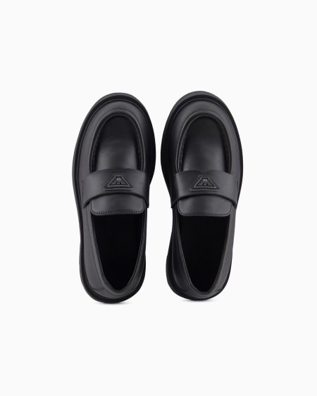 Armani Mocasines De Piel