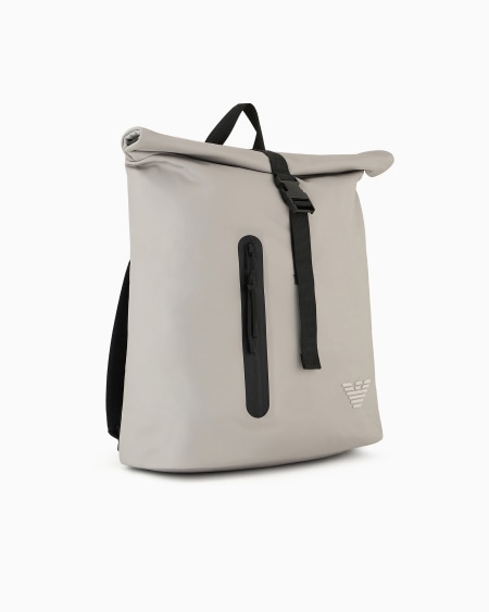 Armani Mochila En Nailon Reciclado Con Cincha ASV