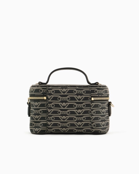 Armani Neceser Con Estampado Integral De Monograma