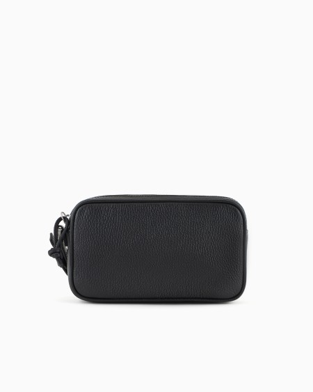 Armani Neceser De Piel Abatanada