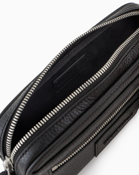 Armani Neceser De Piel Abatanada