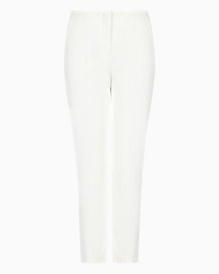 Armani Pantalones 7/8 de gabardina elástica