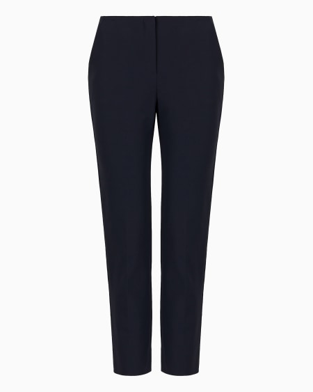 Armani Pantalones 7/8 de gabardina elástica
