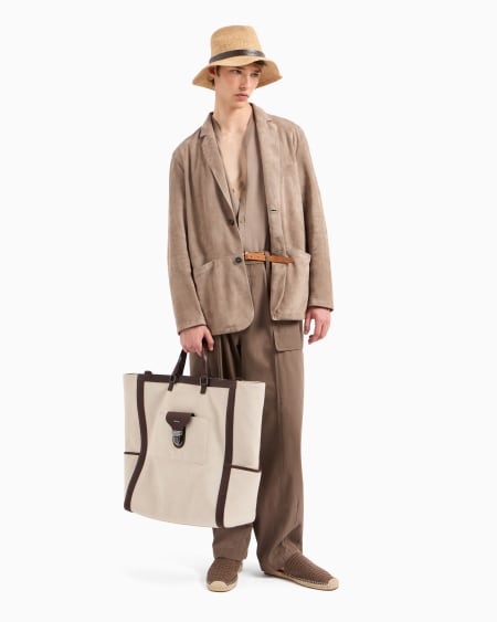 Armani Pantalones Cargo De Algodón