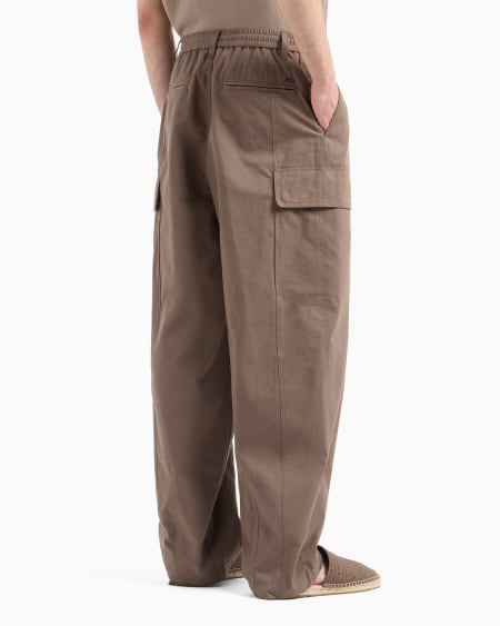 Armani Pantalones Cargo De Algodón