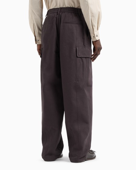 Armani Pantalones Cargo De Algodón