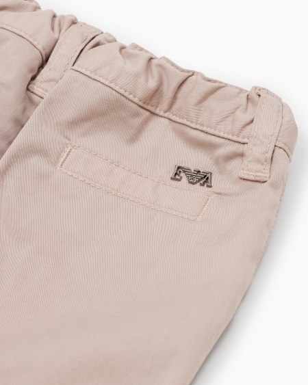 Armani Pantalones Chinos De Algodón