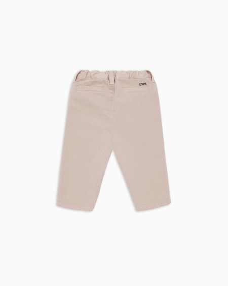 Armani Pantalones Chinos De Algodón