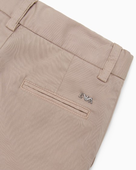 Armani Pantalones Chinos De Algodón