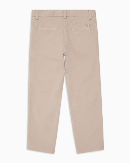 Armani Pantalones Chinos De Algodón