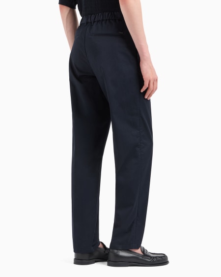 Armani Pantalones Chinos De Algodón Pima
