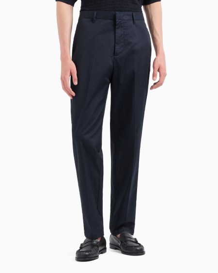 Armani Pantalones Chinos De Algodón Pima