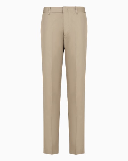 Armani Pantalones Chinos De Algodón Pima
