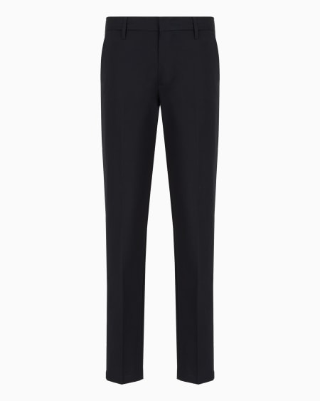 Armani Pantalones chinos de cómoda gabardina