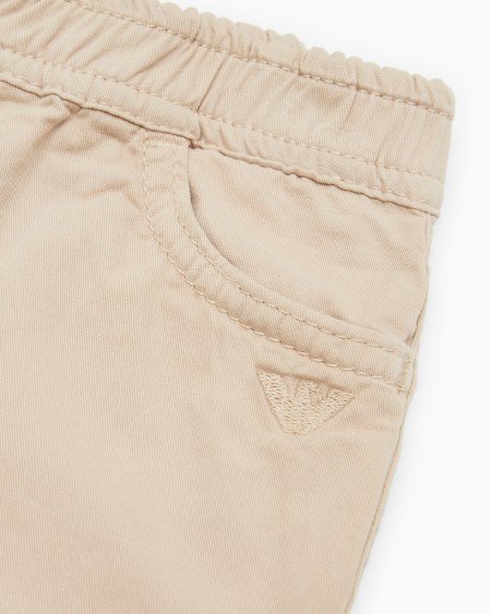 Armani Pantalones Con Cintura Y Bajo Elásticos