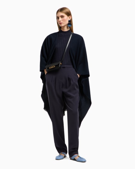 Armani Pantalones Con Pinzas De Cady Técnico