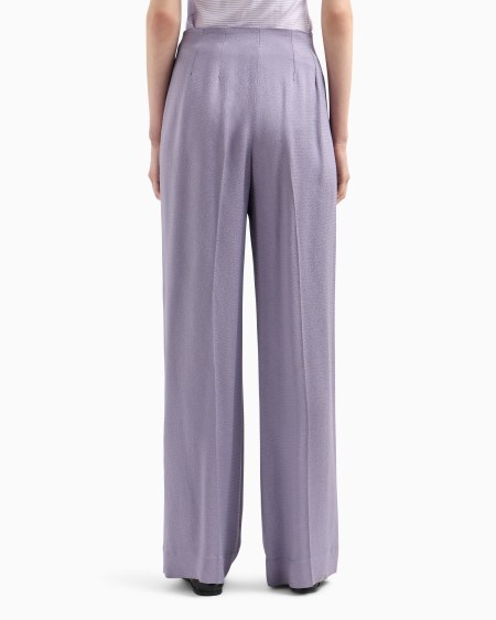 Armani Pantalones Con Pinzas De Sablé Icon