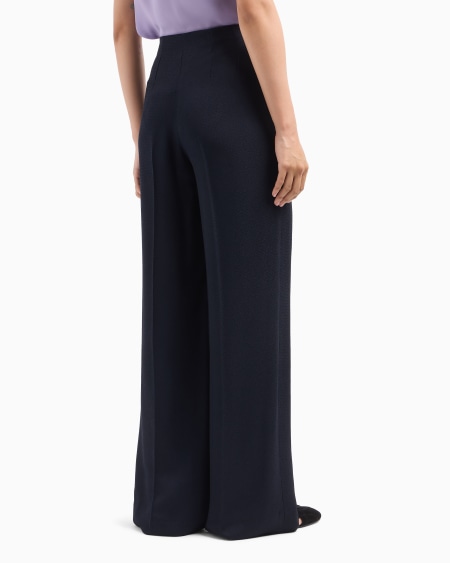 Armani Pantalones Con Pinzas De Sablé Icon