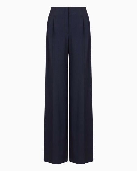 Armani Pantalones Con Pinzas De Sablé Icon