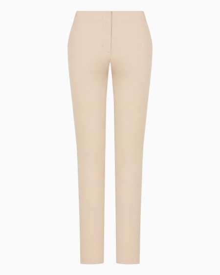 Armani Pantalones De Algodón Cepillado