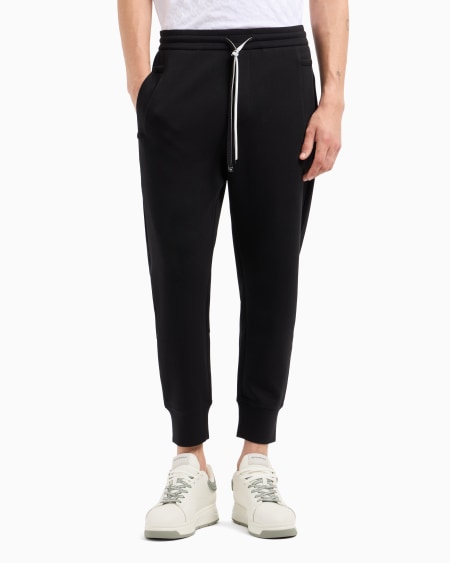 Armani Pantalones De Chándal De Punto Double