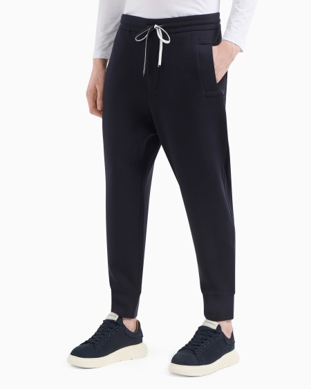 Armani Pantalones De Chándal De Punto Double