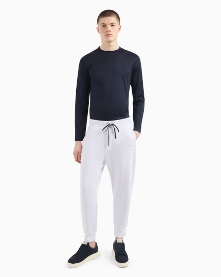 Armani Pantalones De Chándal De Punto Double