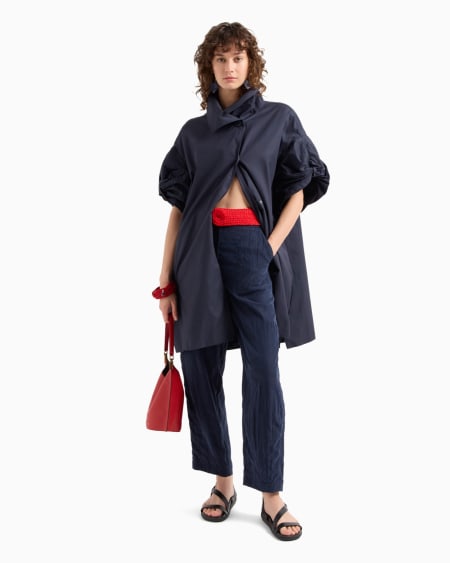 Armani Pantalones De Cupro Técnico