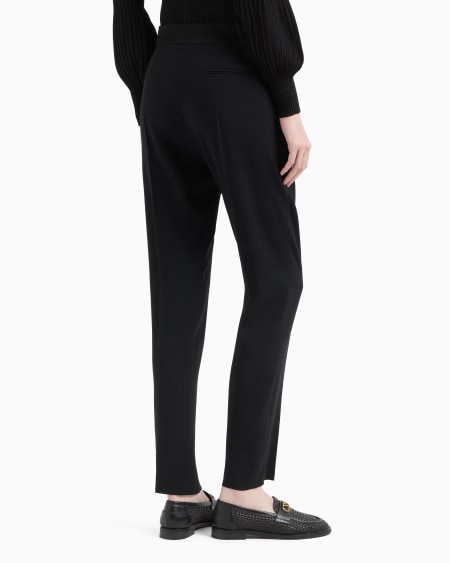 Armani Pantalones De Envers Satén