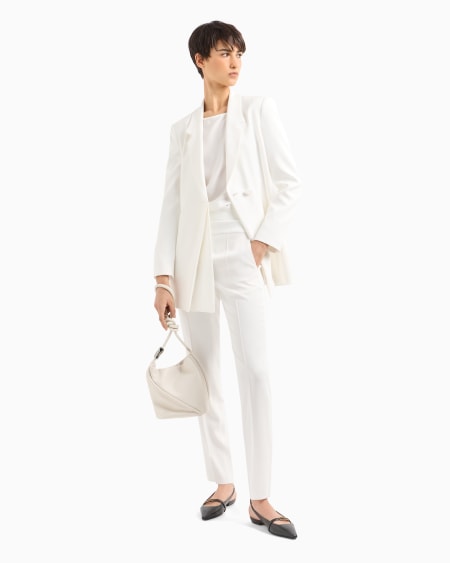 Armani Pantalones De Envers Satén