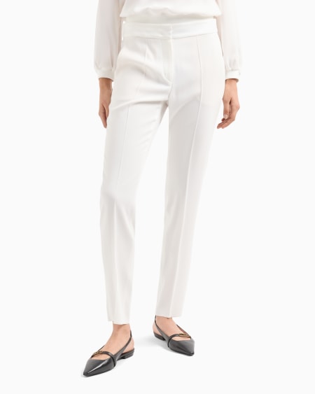 Armani Pantalones De Envers Satén