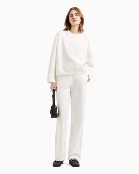 Armani Pantalones De Felpa Con Cintura Elástica